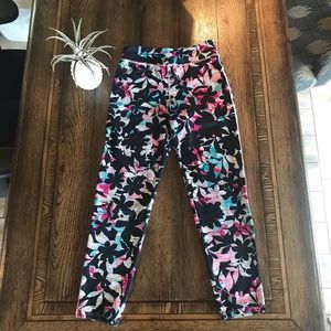 Darling fun print girls work out leggings